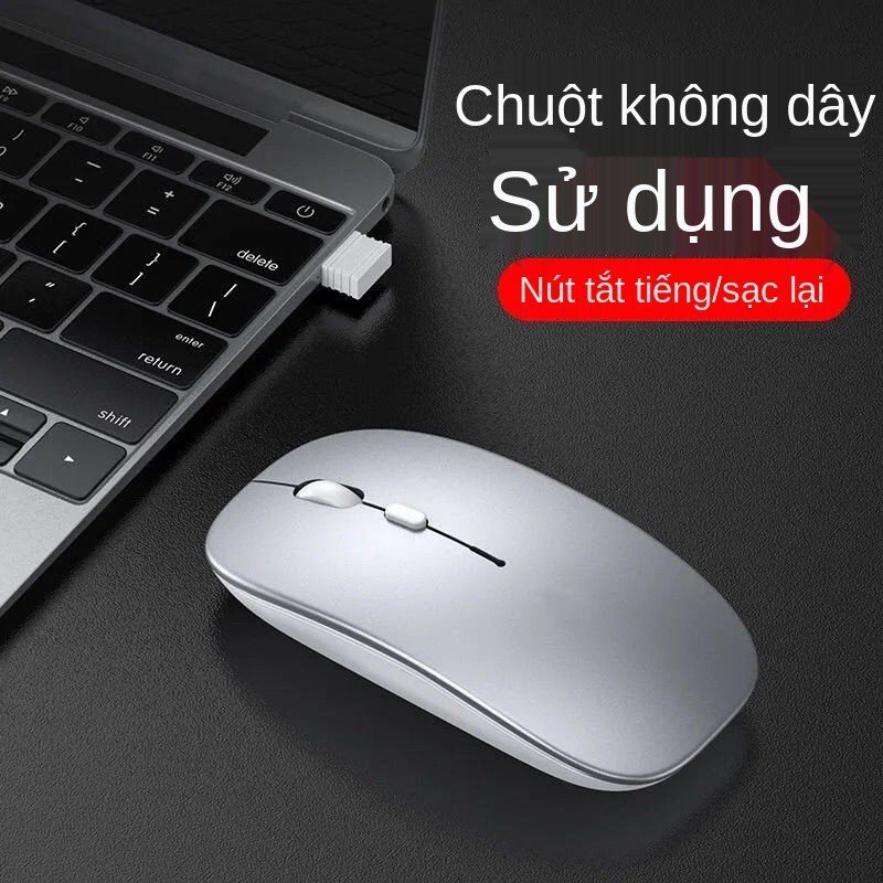 Máy tính bảng điện thoại di động Bluetooth Dell Lenovo iPad Wharton câm sạc không dây chuột văn phòng