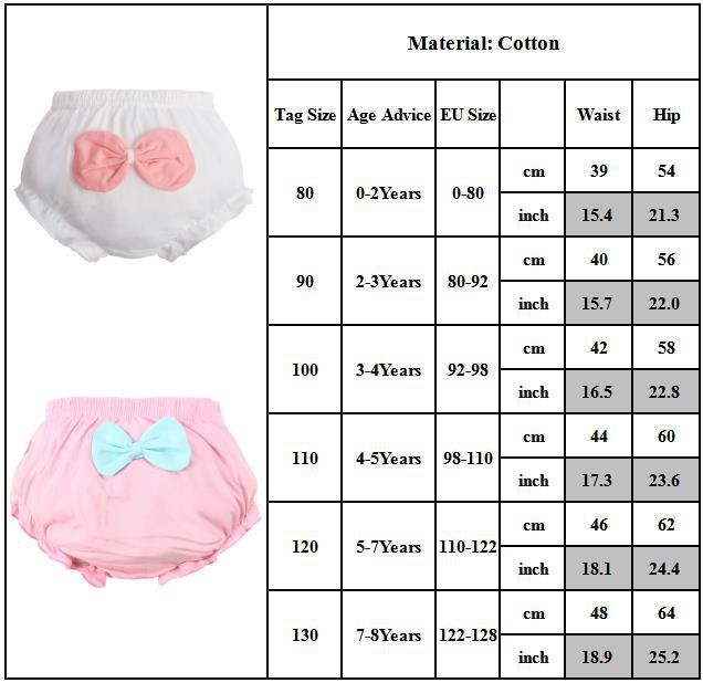 Quần Lót Cotton Màu Kẹo Ngọt Cho Bé 0-8 Tuổi