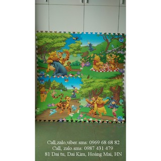 thảm xốp tranh Âu Lạc Viêt Nam 60x60cm