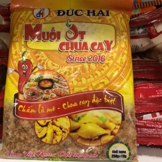 Muối ớt chua cay đức hải 250g