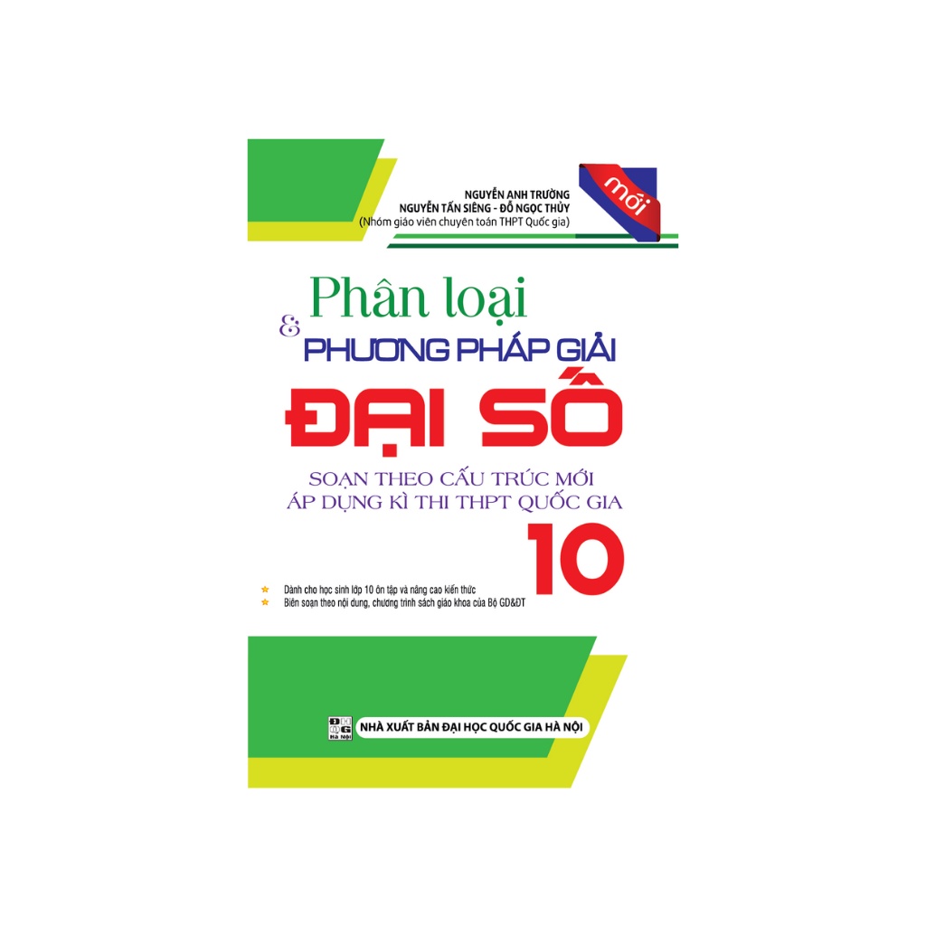 Sách - Phân Loại Và Phương Pháp Giải Đại Số 10