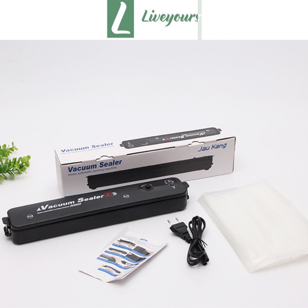 Máy Hút Chân Không Thực Phẩm Kèm Hàn Miệng Túi Vacuum Sealer - Liveyours