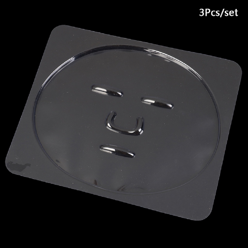 Set 3 khuôn tự làm mặt nạ trong suốt bằng PVC