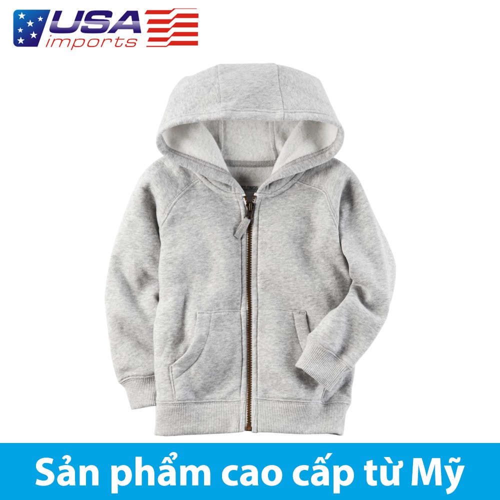 Áo khoác nỉ có nón Car-tờ Auth Từ Mỹ