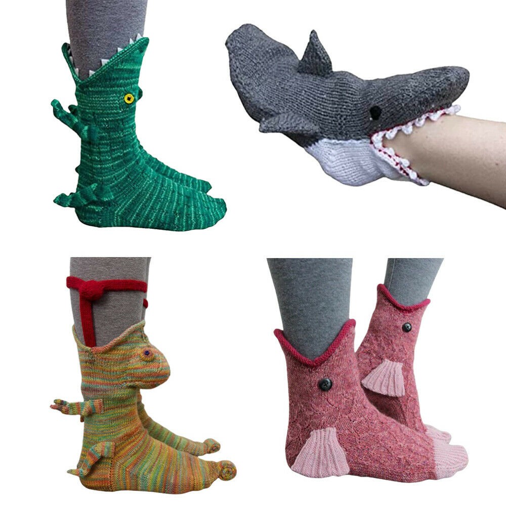 Vớ đan len nhiều kiểu dáng tuỳ chọn dễ thương