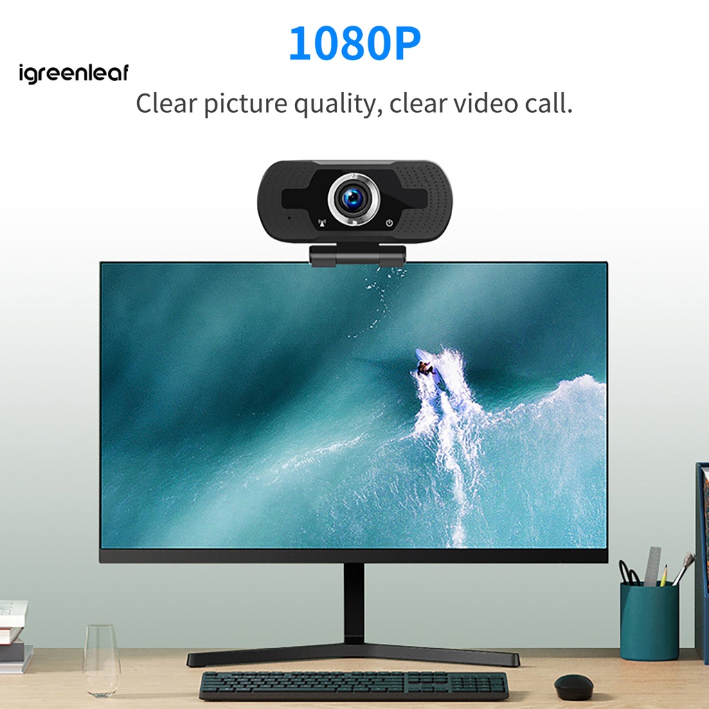 Camera 1080P igreenleaf độ phân giải cao không cần trình điều khiển | BigBuy360 - bigbuy360.vn