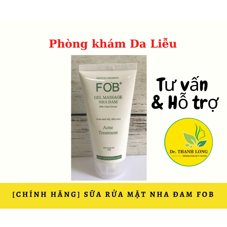 👩🏻‍⚕️[CHÍNH HÃNG] Sữa rửa mặt Gel Massage Nha Đam FOB