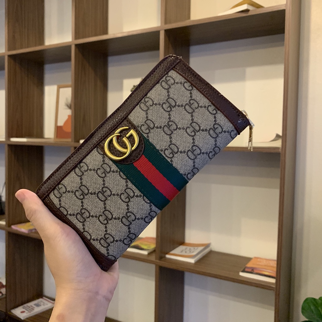 VÍ DÀI NỮ NHIỀU NGĂN CẦM TAY BỎ TÚI CAO CẤP HH 350