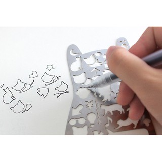 Khung icon kim loại cho planner, bujo