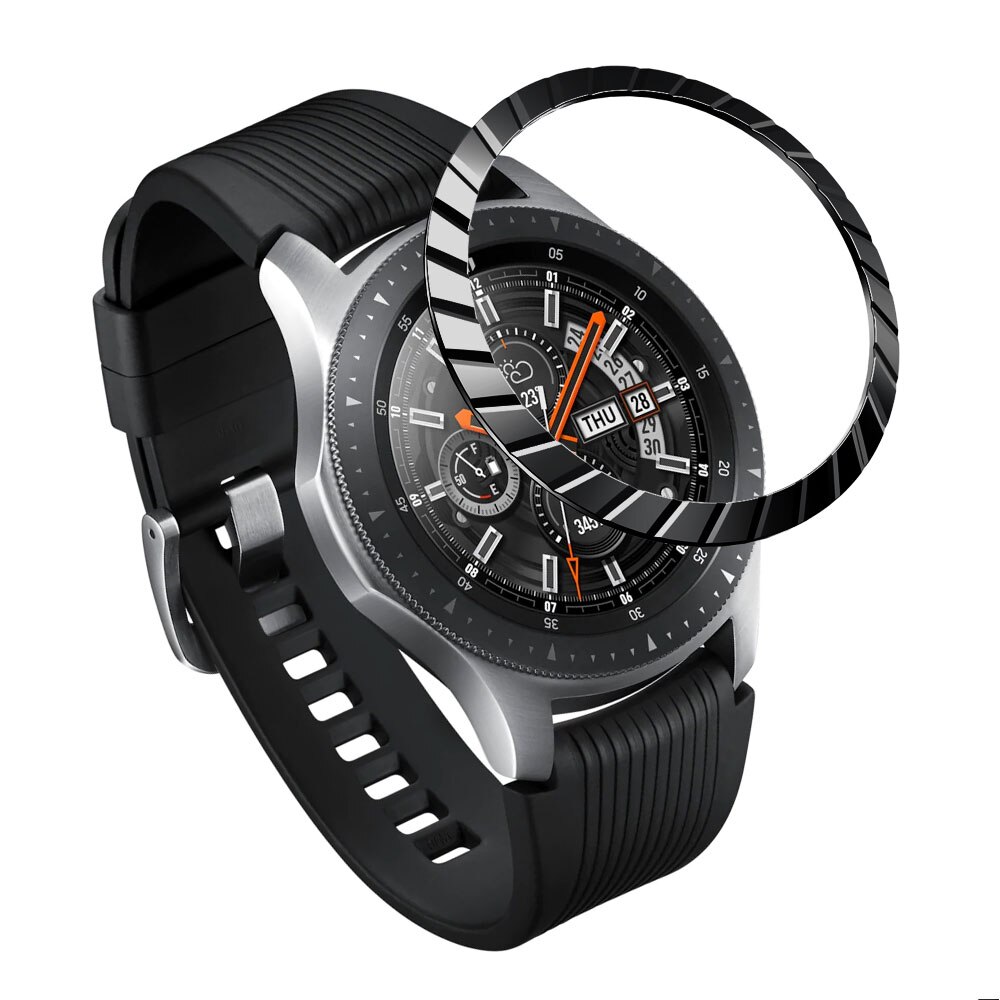 Khung Viền Bằng Thép Không Gỉ Cho Đồng Hồ Samsung Galaxy Watch 46mm / 42mm / Gear S3 Frontier