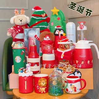 Bộ sưu tập ly, cốc bình, gấu noel từ starbucks store china 2021
