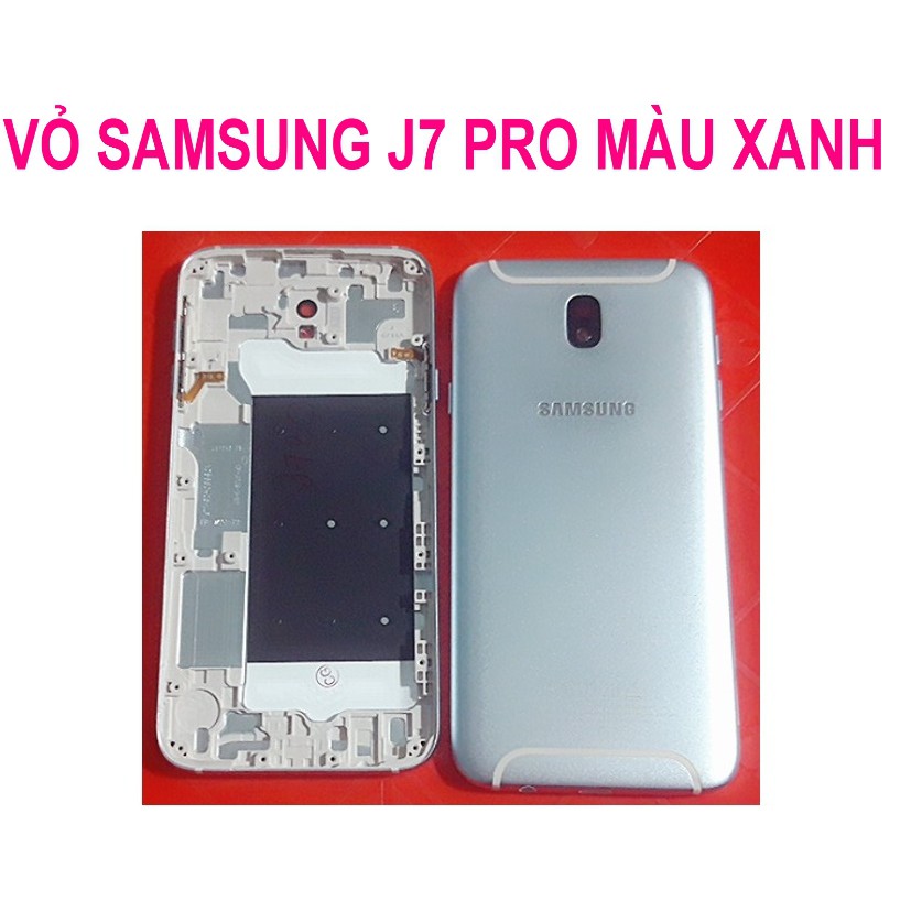 VỎ SAMSUNG J7 PRO MÀU XANH