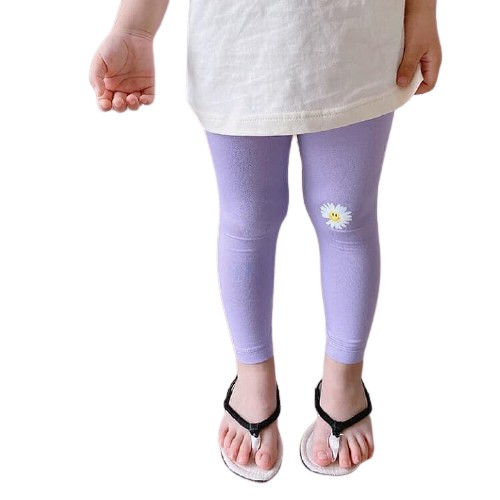 Combo 3 quần leging cho bé gái - Chất thun cotton