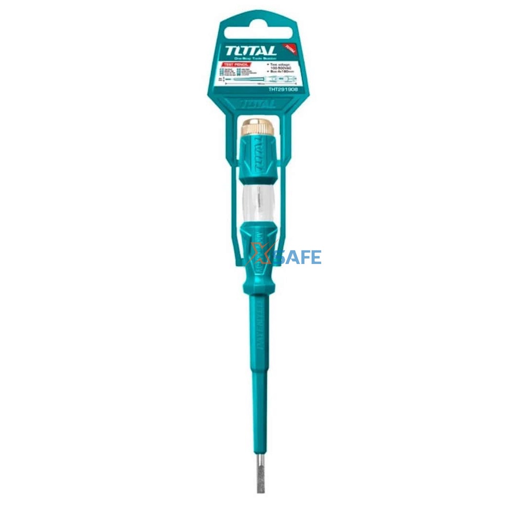 Bút thử điện TOTAL chất liệu nhựa tổng hợp cao cấp Bút điện cao cấp, chịu nhiệt tốt, chống ăn mòn - Xsafe