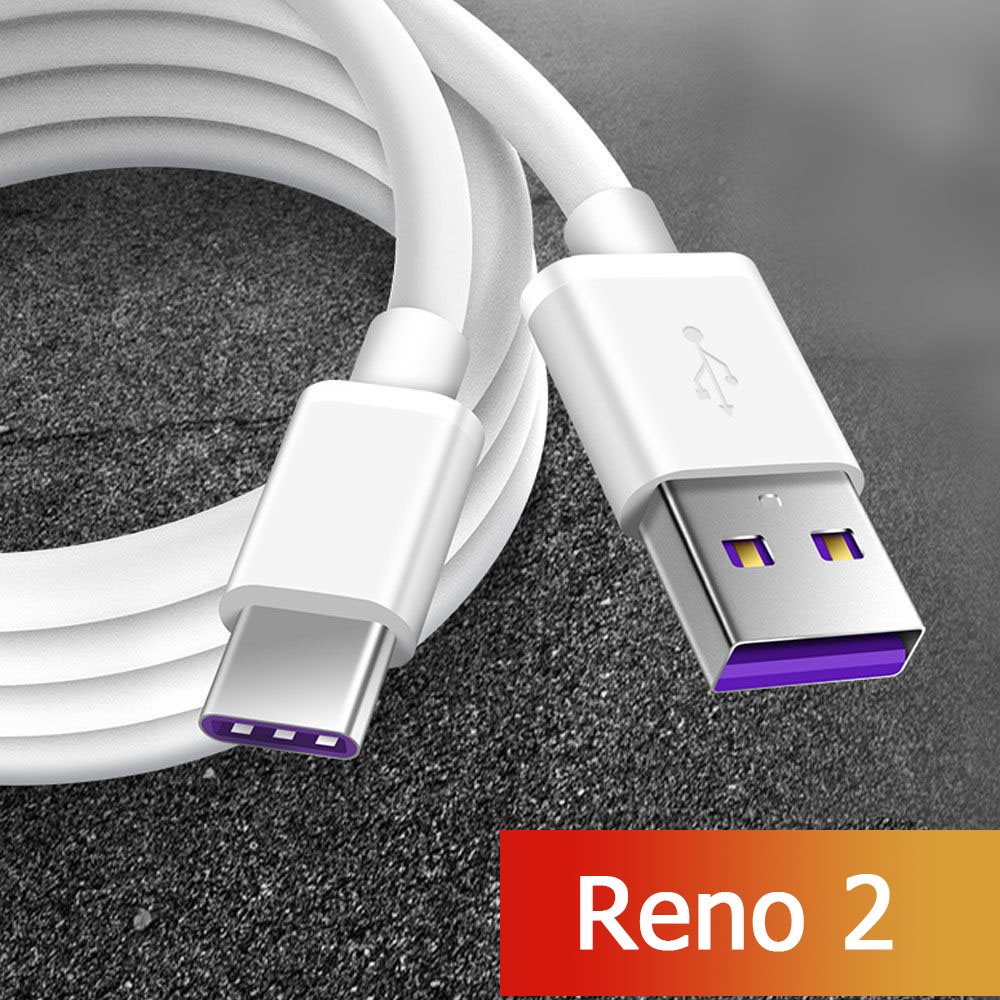 For OPPO Reno 2 cable Cable Data line super fast charge charging line connected to computer reno2 USB data line fast charge