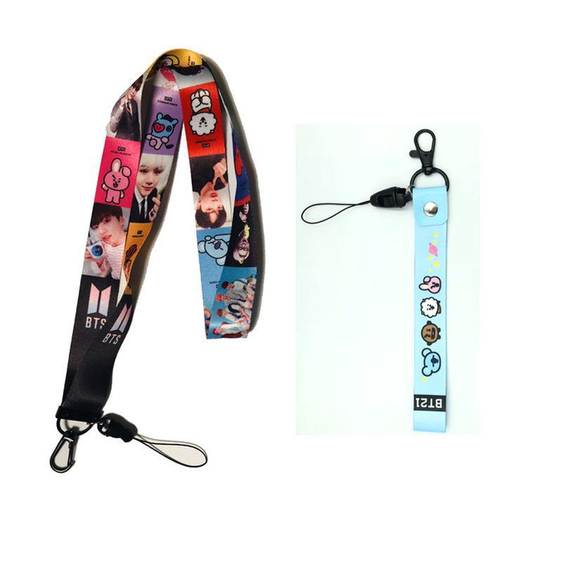 Dây đeo điện thoại in hình nhóm nhạc KPOP BTS bt21