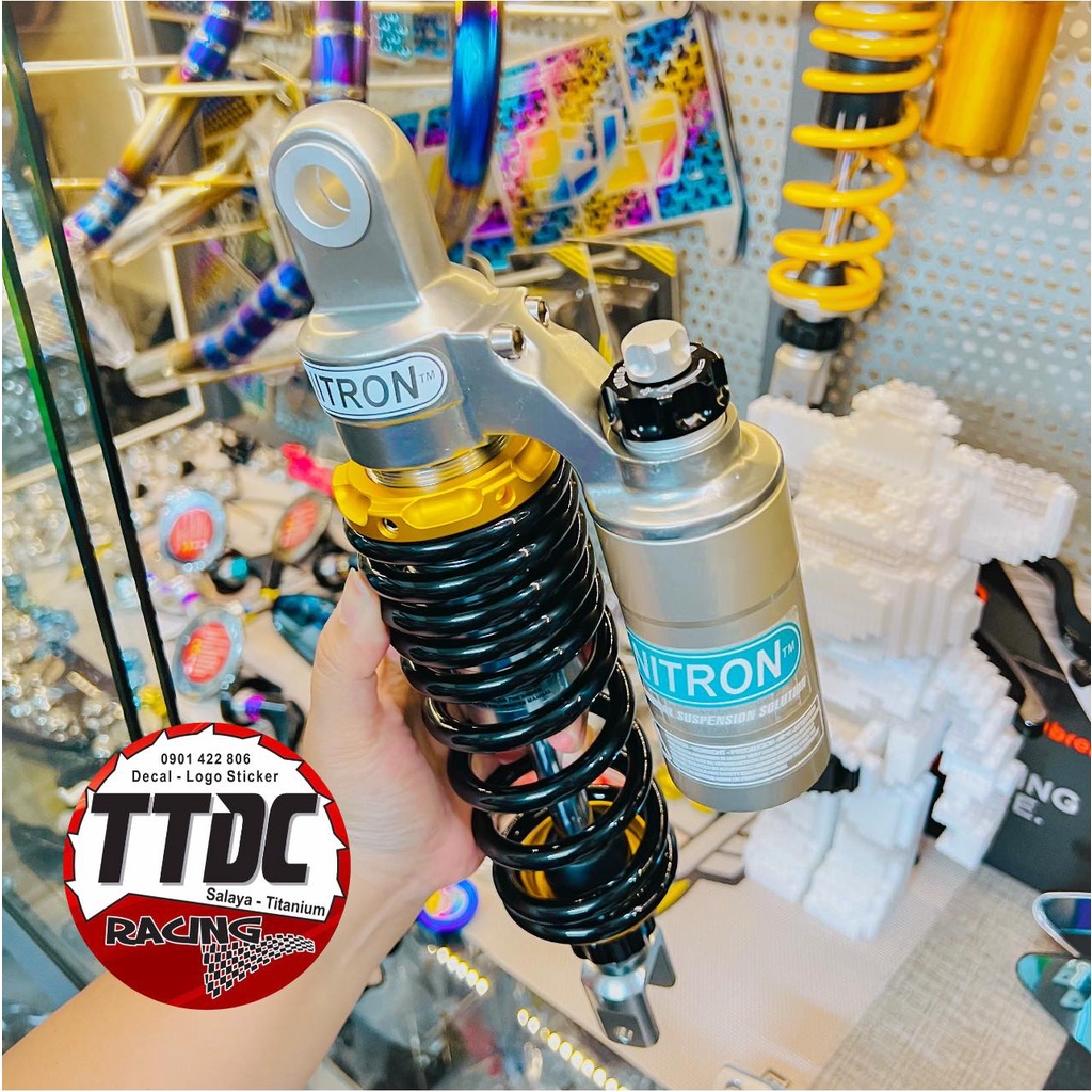 Phuộc Nitron 1:1 gắn Vario Click Scoopy Vision Lead cực đẹp ✌