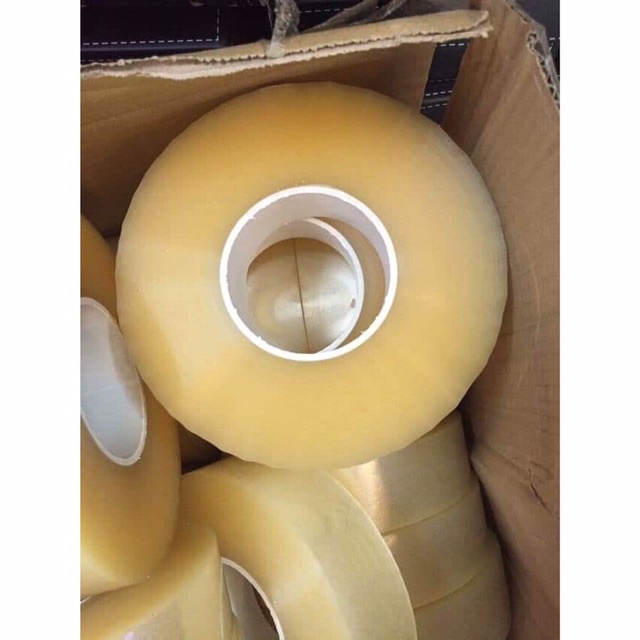 Băng Dính 1kg /1cuộn Siêu Tiết Kiệm Băng Keo Siêu Dính Lõi Mỏng 3li