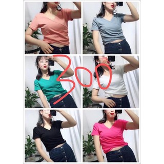 Áo Croptop Vạt Chéo ( Ảnh Thật )