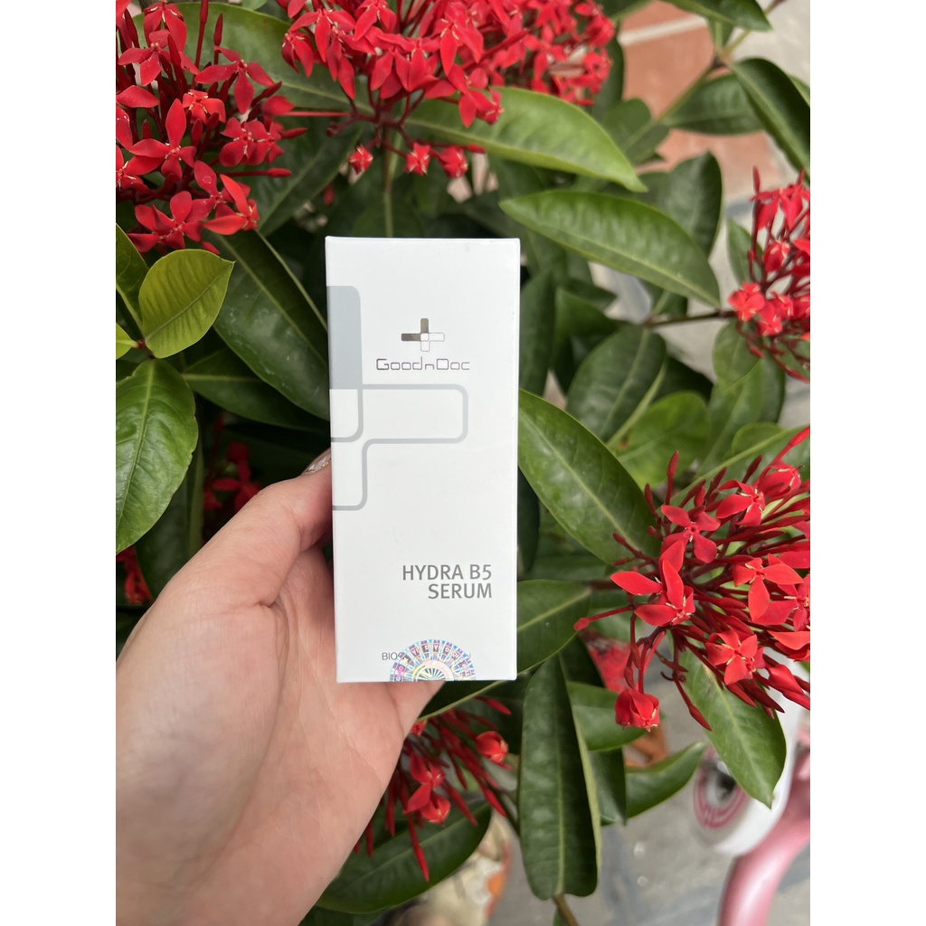 Serum Goodndoc Hydra B5 Dưỡng Ẩm Phục Hồi Làm Trắng Sáng Da, Mờ Thâm, Cấp Nước.