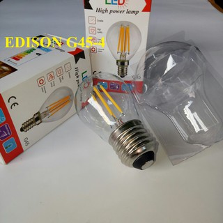 Bóng Đèn Led EDISON G45-4 Ánh Sáng Vàng 2700k