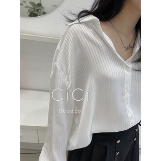 Sơmi lụa gân CICISTUDIO
