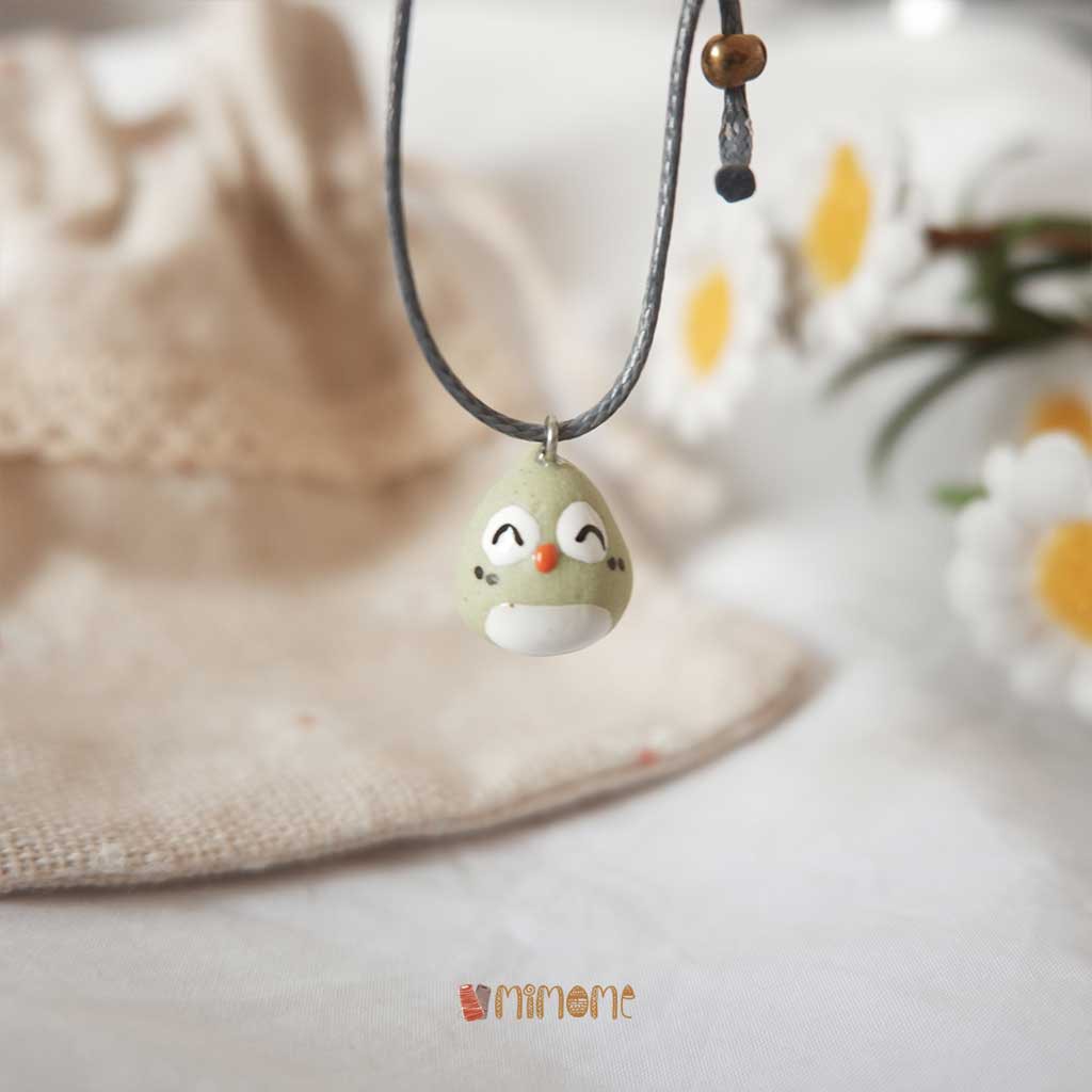 Vòng gốm chú chim xanh