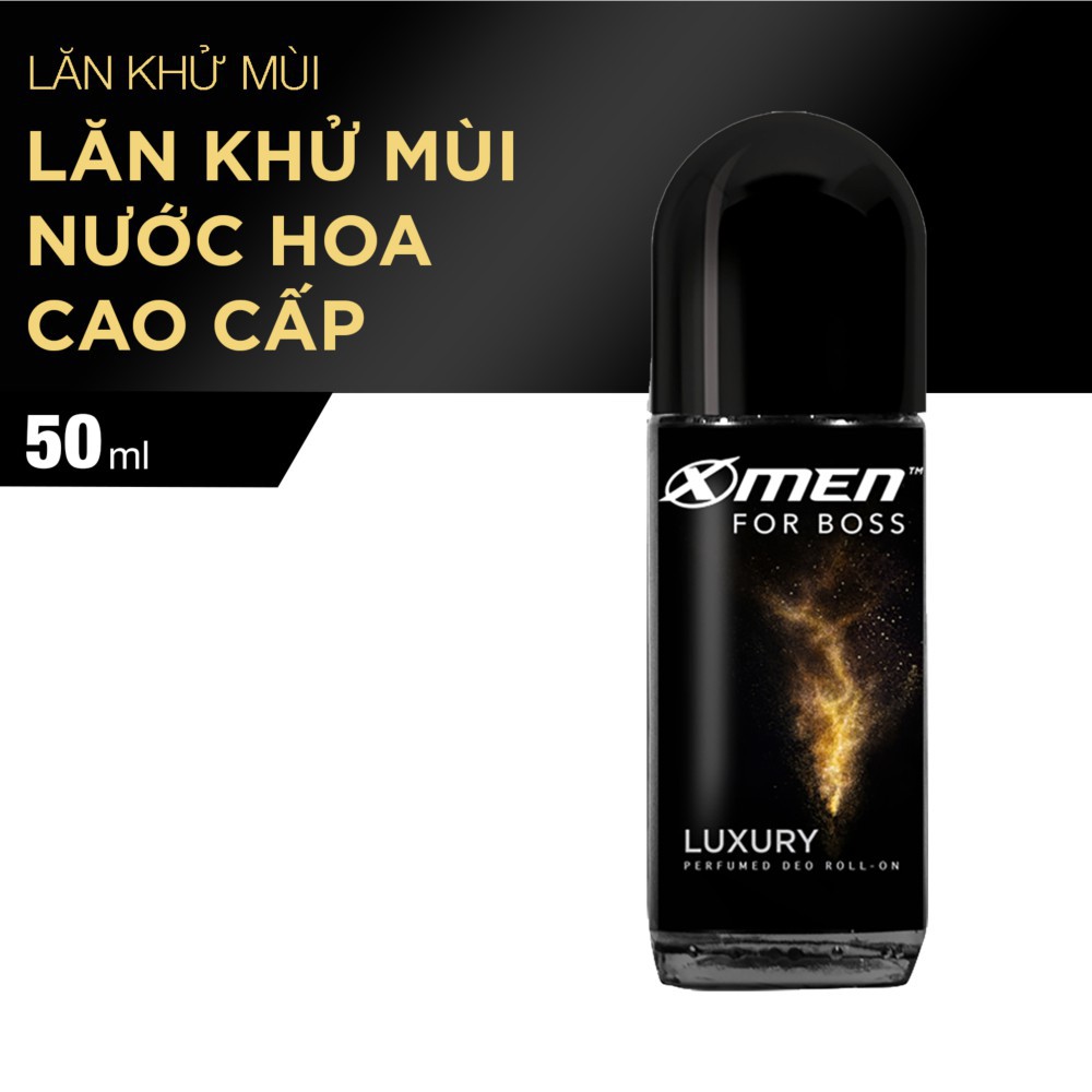 Lăn khử mùi X-Men For Boss Luxury-Mùi hương sang trọng tinh tế 50ml