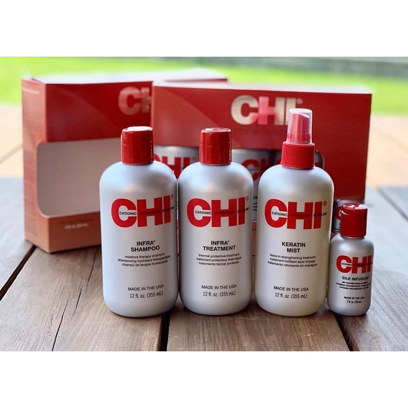 TINH DẦU DƯỠNG TÓC CHI SILK INFUSION 15ML l HÀNG CHÍNH HÃNG | BigBuy360 - bigbuy360.vn