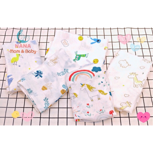 KHĂN ADEN SỢI TRE