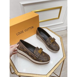 Giày đế xuồng siêu nhẹ nâng đế 7cm fullbox túi giấy