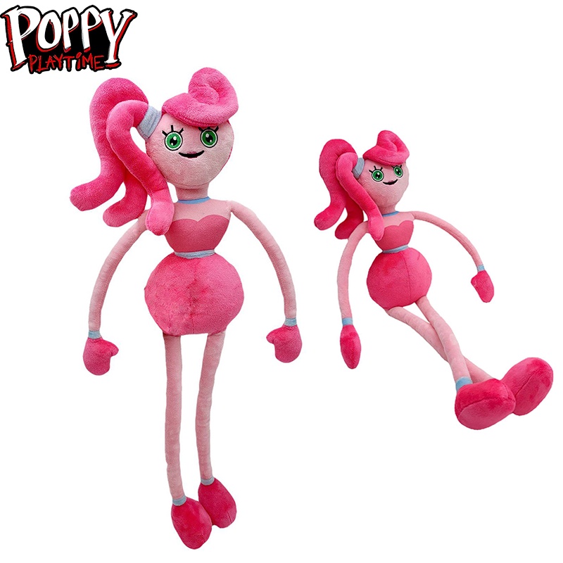 Đồ chơi nhồi bông Poppy Playtime Huggy Wuggy mẹ chân dài mềm mại làm quà tặng trẻ em 6 kiểu dáng