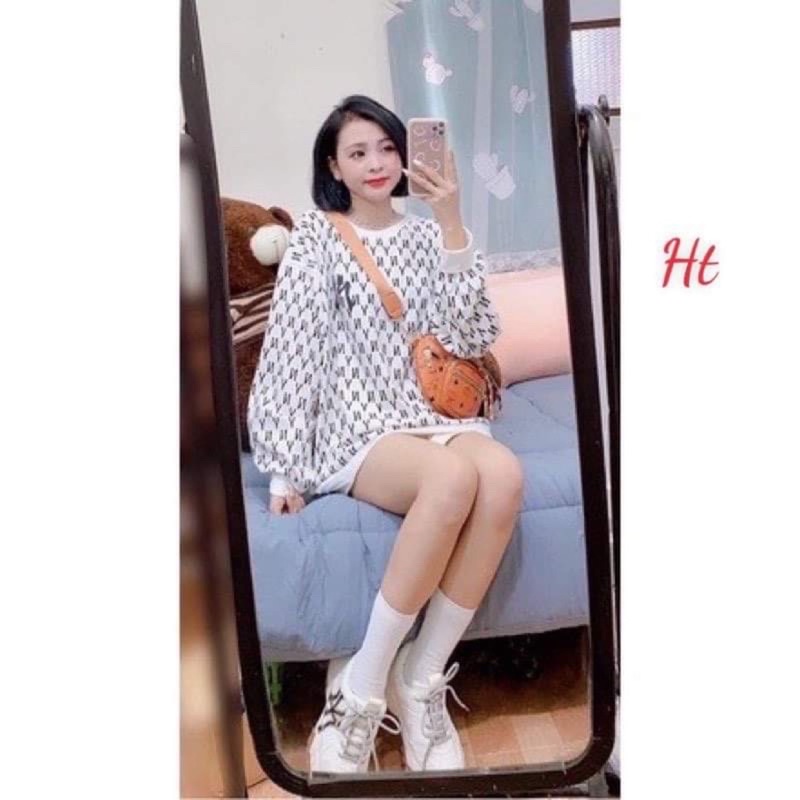 [ Mã 12FASHIONSALE1 giảm 10K đơn 50K ] Áo nỉ bo Y N in chữ nhỏ toàn thân HT12 | BigBuy360 - bigbuy360.vn