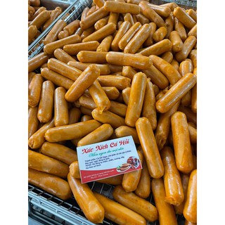 xúc xích cá hồi bổ dưỡng thơm ngon đặc biệt túi 500gr hút chân không siêu tiện lợi