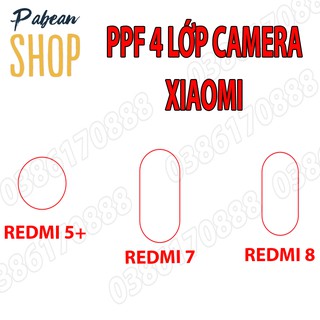 Dán CAMERA PPF 4 lớp chống va đập cho XIAOMI REDMI 5 PLUS / 7 / 8