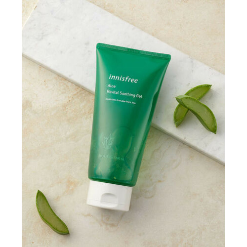 (Hàng Mới Về) Gel Dưỡng Da Chiết Xuất Lô Hội Innisfree 300ml / [INNISFREE] Aloe Revital Soothing Gel 300ml