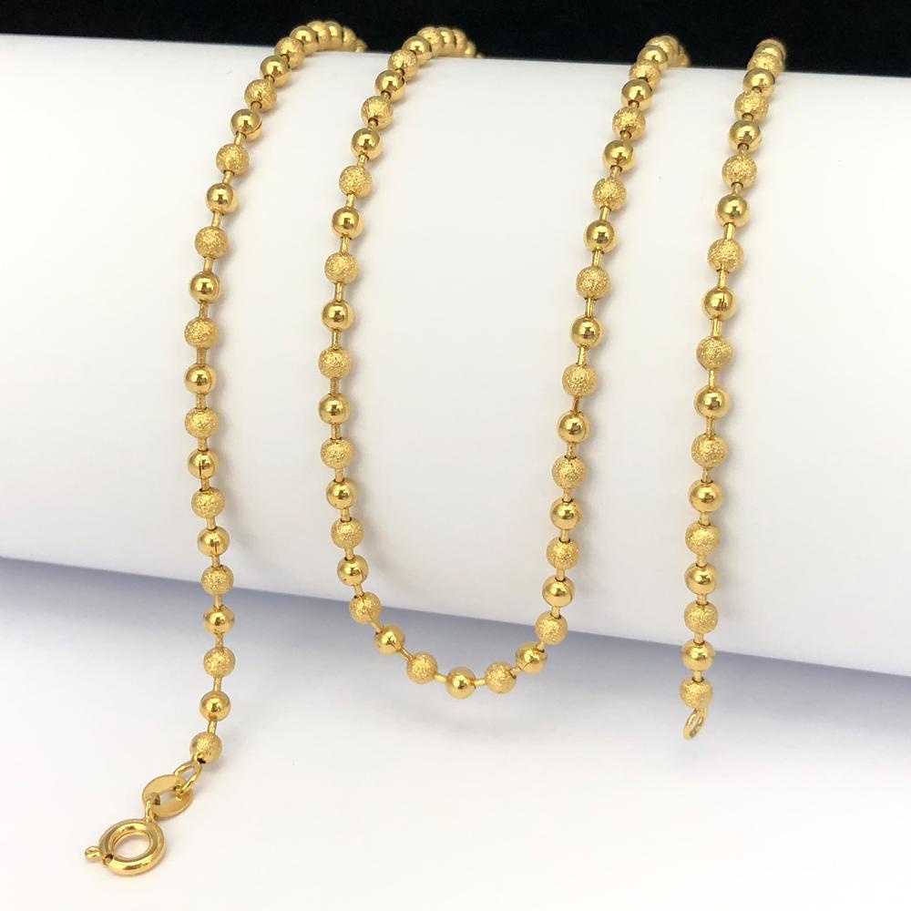 DÂY CHUYỀN NỮ MẠ VÀNG 18K CAO CẤP - DC002L5