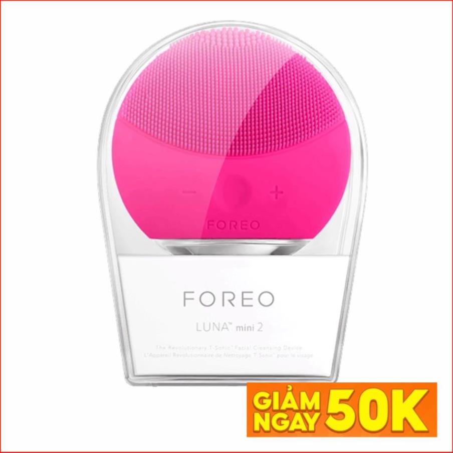 Máy rửa mặt Foreo Luna Mini 2 - Máy Massage Mặt Cầm Tay [BH 12 THÁNG]