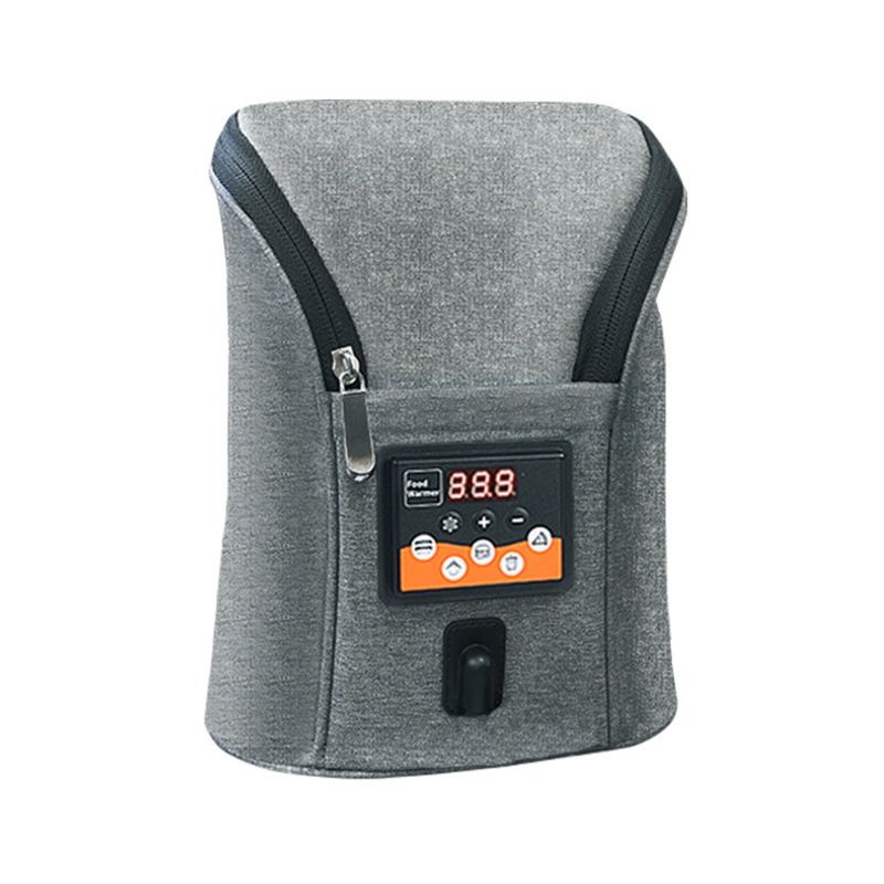 Máy hâm hai bình sữa di động cổng USB có thể điều chỉnh nhiệt độ đa năng phù hợp cho xe hơi