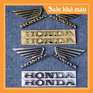 [SALE SỐC] Bộ logo Cánh Chim và Chũ HONDA (BAO GIÁ)