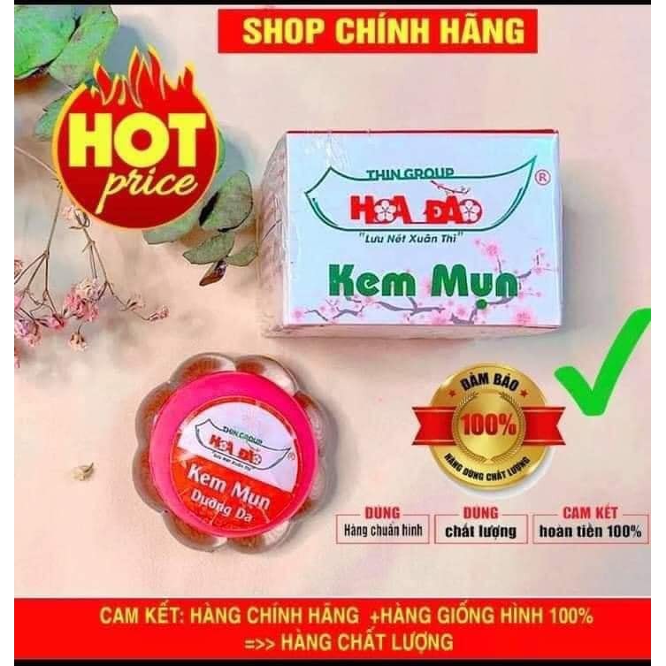 Kem Mụn Dưỡng Da Hoa Đào