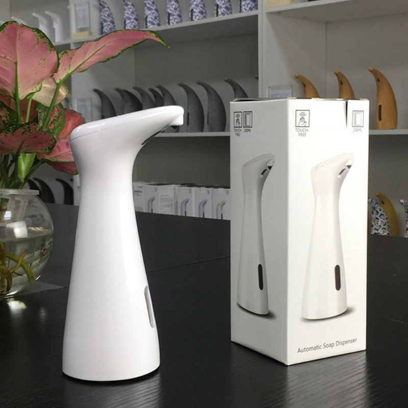 Bình Đựng Xà Phòng Lỏng Cảm Biến Chuyển Động Hồng Ngoại Tự Động Không Cần Chạm Cho Nhà Bếp Nhà Tắm