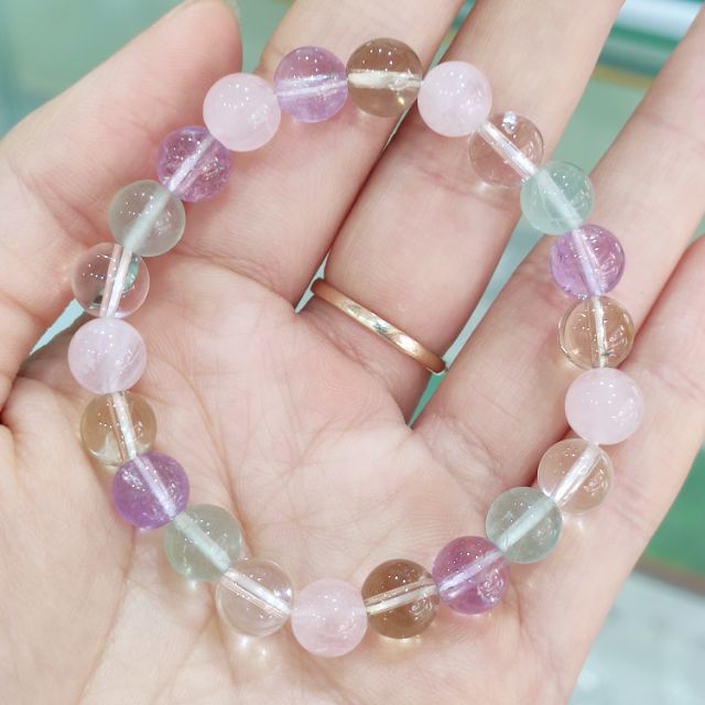 Vòng tay đá ngũ sắc ĐTA810 Van jewelry