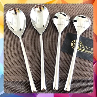 Combo 4 Muỗng ăn cơm LORENA Sandra Italy Inox 304 nguyên chất Cao Cấp​