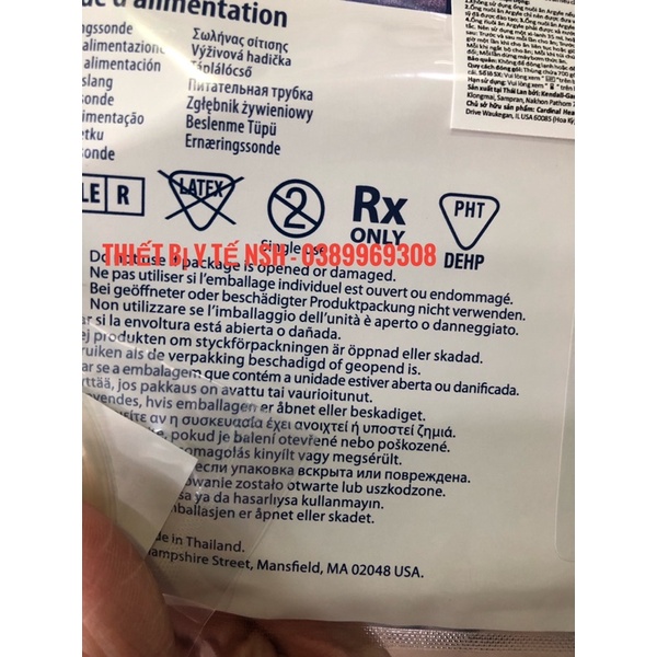 ❤️ Ống Dây cho ăn,nuôi ăn- dây thông xông dạ dày KANGAROO Argyle Feeding Tube Covidien cho trẻ sơ sinh,trẻ nhỏ