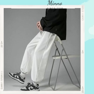 Quần jogger nam dáng rộng phong cách thể thao nỉ bo chun cao cấp