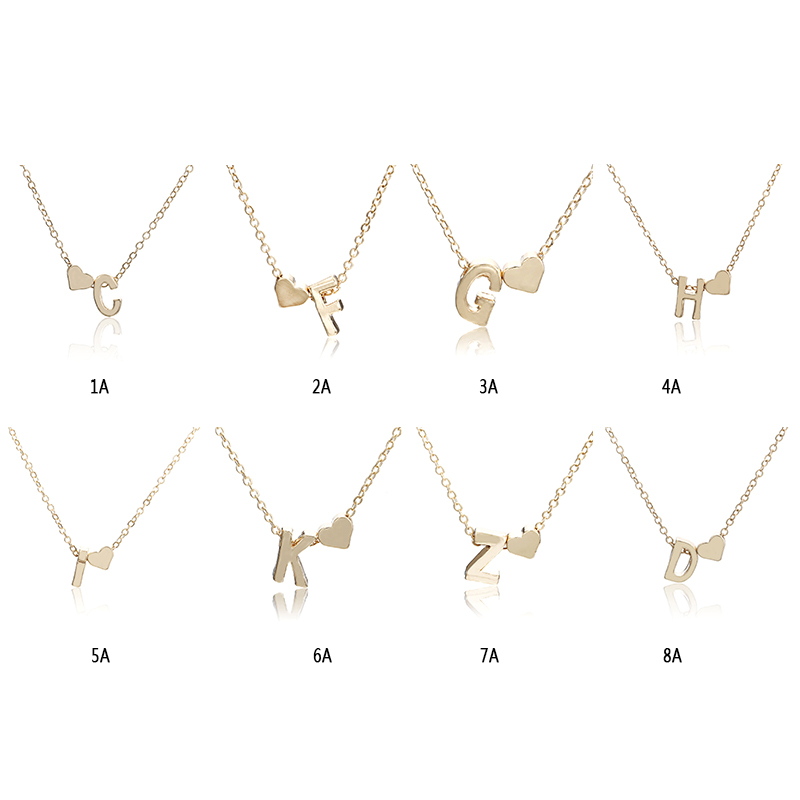 Dây Chuyền Mặt 26 Chữ Cái Thời Trang Cá Tính