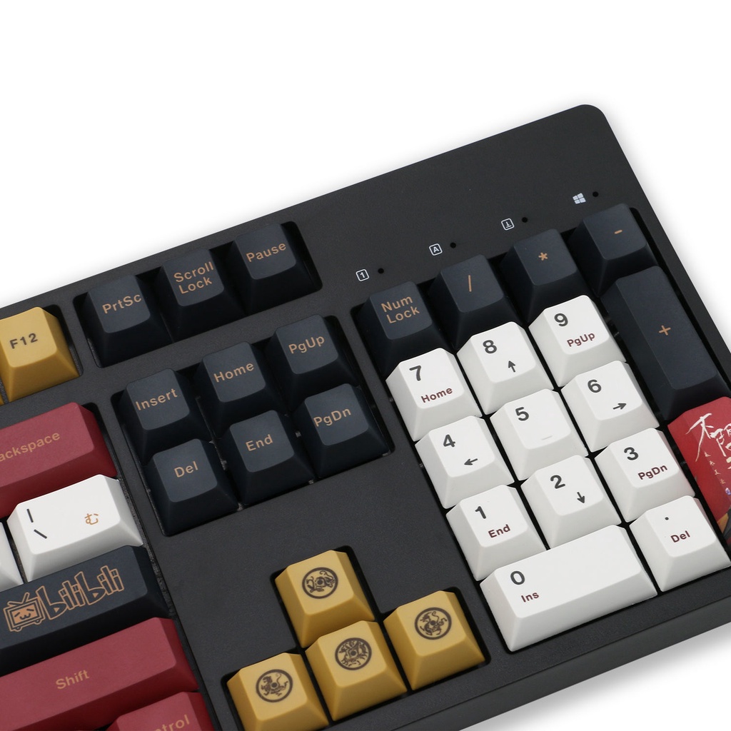 Ngày đẹp trời đừng hỏi chiếc keycap bầu trời PBT thăng hoa hoạt hình hai chiều nguyên bản cao rắn với nắp bàn phím cơ