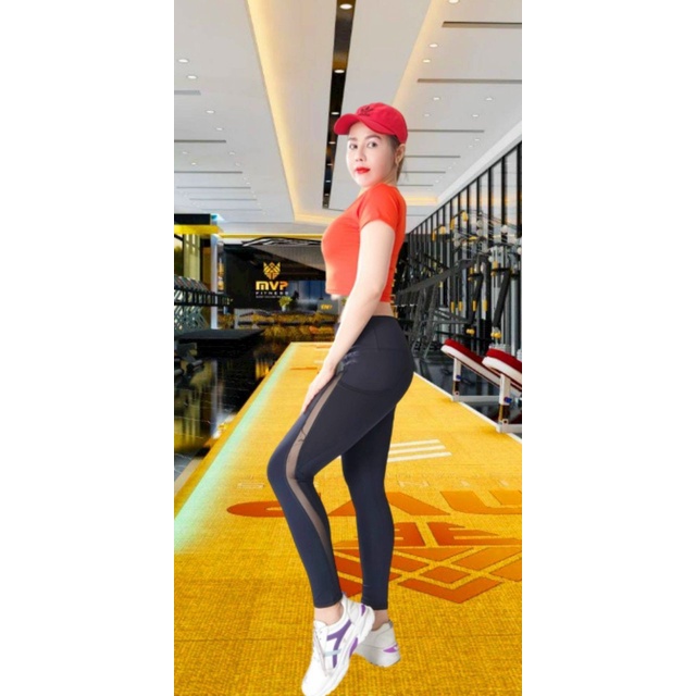 [Bán sỉ] Set Đồ Tập Nữ dài Tập Thể Thao, Gym, Yoga, Eropic Cao Cấp Nhiều Màu- Đồ tập gym yoga chạy bộ thể thao sọc áo nữ