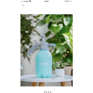 Bình tưới cây gogreen 2l- bình xịt nước tưới cây cảnh, cây hoa - nhựa pe cao cấp siêu bền